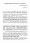 Research paper thumbnail of Dilemas y desafíos del socialismo en nuestro tiempo