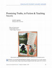 Research paper thumbnail of Promising Truths, in Fiction & Teaching: Sincerity.