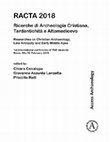 Research paper thumbnail of "Vetri dorati e lastre incise: alcuni casi interessati dalle c.d. gammadiae", in C. Cecalupo, G. A. Lanzetta, P. Ralli (edd.), Ricerche di Archeologia, Tardantichità e Altomedioevo (RACTA), 1st International Conference of Ph.D. students (5th-7th, February 2018, Rome), Oxford 2019, pp. 54-62.