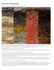 Research paper thumbnail of Healthy Soils for Healthy Societies