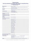 Research paper thumbnail of Improving understanding of soil organic matter dynamics by triangulating theories, measurements, and models