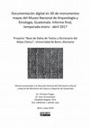 Research paper thumbnail of Documentación digital 3D de monumentos mayas del Museo Nacional de Arqueología y Etnología, Guatemala: Informe final, temporada enero - abril 2017