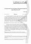 Research paper thumbnail of El desencanto en la novelística divisionaria desde los años 50 hasta los 70