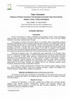 Research paper thumbnail of Innovation Analysis of Chosen Countries in the European Innovation Union Score Board:Sweden, France, Turkey, Bulgaria