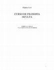 Research paper thumbnail of Eliphas Levi - Curso de Filosofia Oculta