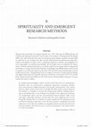 Research paper thumbnail of SPIRITUALITY AND EMERGENT RESEARCH METHODS