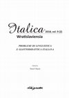 Research paper thumbnail of Problemi di linguistica e glottodidattica italiana, Italica Wratislaviensia, Vol. 9.2