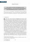 Research paper thumbnail of The Modus Vivendi of Persons with Schizophrenia: Valueception Impairment and Phenomenological Reduction