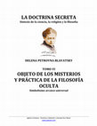 Research paper thumbnail of H.P. Blavatsky La Doctrina Secreta 6