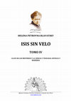 Research paper thumbnail of H.P. Blavatsky Isis sin Velo 4