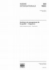 Research paper thumbnail of Systèmes de management de la qualité -Exigences Quality management systems -Requirements