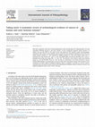 Research paper thumbnail of Taking stock: A systematic review of archaeological evidence of cancers in human and early hominin remains