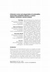 Research paper thumbnail of A literature review and catego risation of sustainability- aimed urban metabolism  indicators: a context,  indicator, mechanism, outcome analysis