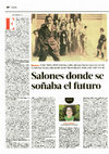 Research paper thumbnail of "Salones donde se soñaba el futuro"