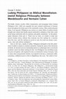 Research paper thumbnail of Ludwig Philippson on Biblical Monotheism: Jewish Religious Philosophy between Mendelssohn and Hermann Cohen