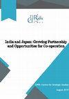 Research paper thumbnail of India and Japan: Growing Partnership and Opportunities for Co-operation