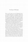 Research paper thumbnail of The Purpose of Philosophy