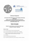 Research paper thumbnail of Conference programme "Value Concepts. Hoards in Late Antiquity and the Early Middle Ages - Practices, Contexts, Meanings", AG SFM Frankfurt a.M., 9th - 10th October 2019