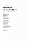 Research paper thumbnail of Intermediality and Roman Literature 2019·VOLUME 11 · ISSUE 1 TRENDS IN CLASSICS JOURNAL OF CLASSICAL STUDIES