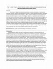 Research paper thumbnail of Chapter 3 - THE 'R-WORD' TODAY: UNDERSTANDING RELIGION IN SECULAR AND RELIGIOUS FORMAL AND NON-FORMAL EDUCATIONAL SPACES