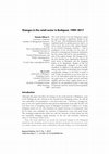 Research paper thumbnail of Changes in the retail sector in Budapest, 1989-2017