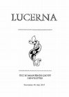 Research paper thumbnail of M. G. Fittock (ed.). Lucerna 49. The Roman Finds Group