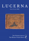 Research paper thumbnail of M. G. Fittock (ed.). Lucerna 51. The Roman Finds Group