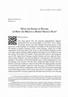 Research paper thumbnail of With the Sword of Prayer, or How Medieval Bishop Should Fight, "Quaestiones Medii Aevi Novae" 21 (2016):341–69