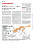 Research paper thumbnail of The formation of human populations in South and Central Asia // Narasimhan et al., Science 365, 999 (2019)