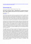 Research paper thumbnail of Recensione di Alessandro Melioli a G. Cusinato, Biosemiotica e psicopatologia (Phenomenology Lab, 2019)