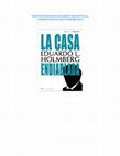 Research paper thumbnail of "Prefazione/Prefacio a La casa endiablada", de E. L. Holmberg