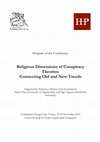 Research paper thumbnail of Program of the Conference "Religious Dimensions of Conspiracy Theories: Connecting Old and New Trends "