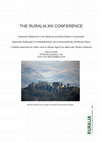 Research paper thumbnail of THE RURALIA XIII CONFERENCE, Stirling Sept. 2019