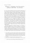 Research paper thumbnail of Theology as a Discipline of the Wissenschaft des Judentums (1830-1910) – An Overview