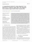 Research paper thumbnail of A compositional analysis by energy dispersive X-ray fluorescence of Iberian copper-alloy votive figurines from southern Spain (fourth-third centuries BC)