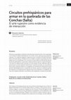 Research paper thumbnail of Circuitos prehispánicos para armar en la quebrada de las Conchas (Salta) El arte rupestre como evidencia de interacción