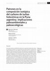 Research paper thumbnail of Patrones en la composición isotópica del carbono de turbas holocénicas en la Puna argentina: implicaciones paleoambientales y paleoecológicas