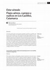 Research paper thumbnail of Estar aireado Flujos aéreos, cuerpos y vuelcos en Los Castillos, Catamarca