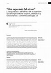 Research paper thumbnail of “Una expresión del atraso” La arquitectura de la Puna de Atacama en las descripciones de viajeros, científicos y funcionarios a comienzos del siglo XX