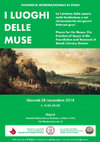 Research paper thumbnail of Programma I LUOGHI DELLE MUSE Napoli 28 nov 2019 (light)