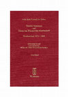 Research paper thumbnail of Aus dem Freund ein Sohn. Theodor Mommsen und Ulrich von Wilamowitz-Moellendorff. Briefwechsel 1872–1903