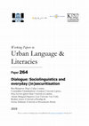 Research paper thumbnail of WP264 Rampton, Charalambous, Mangual Figueroa, Zakharia, Levon & Jones 2019.  Dialogue: Sociolinguistics and everyday (in)securitisation