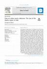 Research paper thumbnail of Data on urban waste collection: The case of the Apulia region in Italy