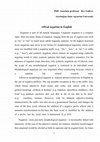 Research paper thumbnail of Affixal negation in English ARTICLE