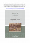 Research paper thumbnail of Vedica G. J. Pinault