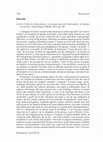 Research paper thumbnail of Recensione di C. Brentari a Biosemiotica ("Humanitas", 2019)