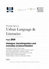 Research paper thumbnail of WP264 Rampton, Charalambous, Mangual Figueroa, Zakharia, Levon & Jones 2019. Dialogue: Sociolinguistics and everyday (in)securitisation