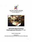 Research paper thumbnail of 2019 EOA Best Practices Clearinghouse Directory (5th ed)