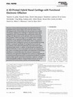 Research paper thumbnail of A 3D-Printed Hybrid Nasal Cartilage with Functional Electronic Olfaction