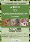 Research paper thumbnail of Appel à Communication : A Table !  De l’approvisionnement au dernier repas. Regards croisés sur l’archéologie de l’alimentation.